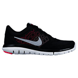 Nike Flex Run 2015 Women's Running Shoes, Black/Silver